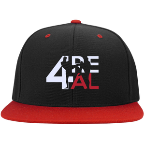 4REAL Classic Black/Red Snapback - 4REAL