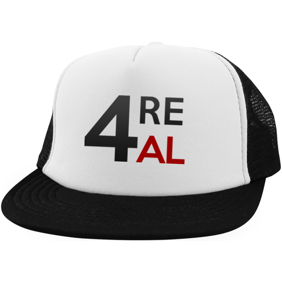 4REAL Black&White Snapback - 4REAL