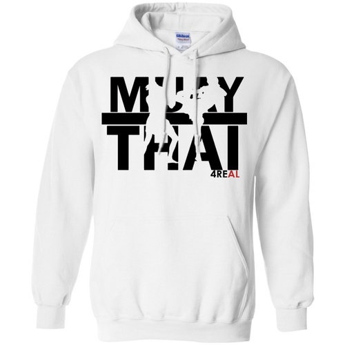 4REAL MUAY THAI White Sweatshirt - 4REAL