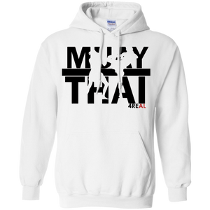 4REAL MUAY THAI White Sweatshirt - 4REAL