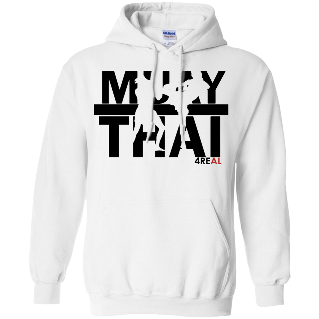 4REAL MUAY THAI White Sweatshirt - 4REAL