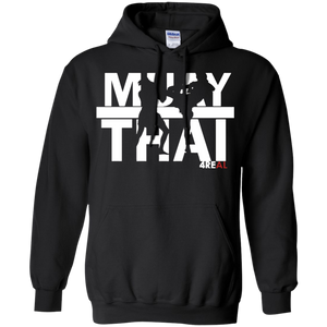 4REAL MUAY THAI Black Sweatshirt - 4REAL