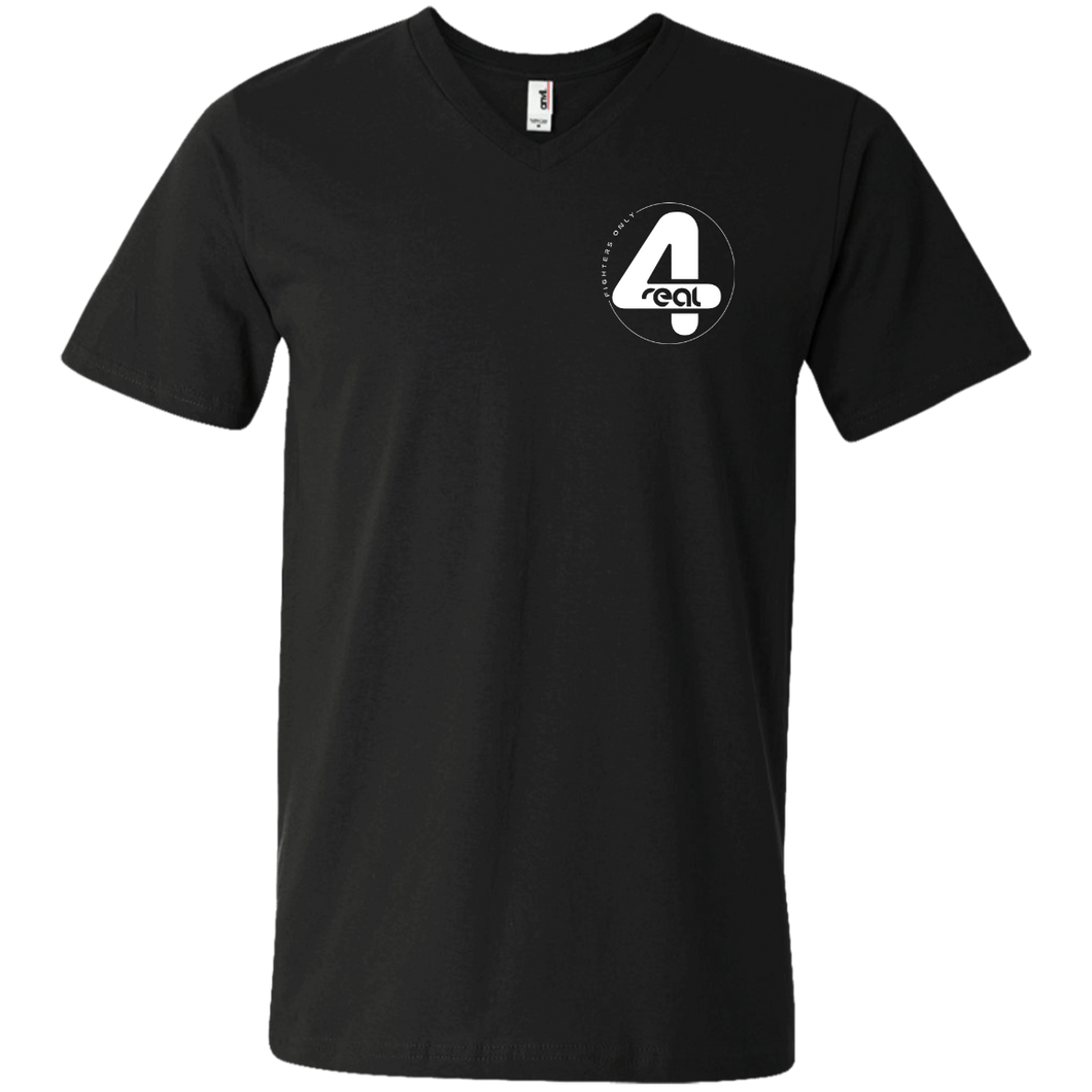 4Real 2018 Black V-Neck T-Shirt