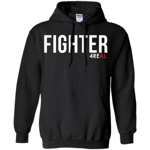 FIGHTER Black Sweatshirt - 4REAL