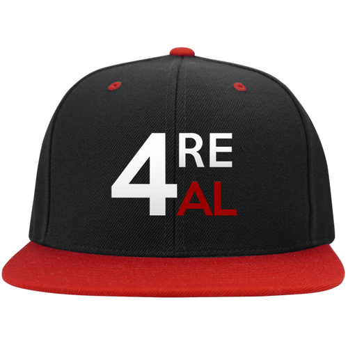 4REAL Black&Red Snapback - 4REAL