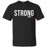 STRONG Black T-Shirt - 4REAL