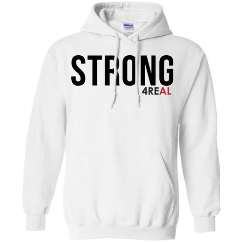 STRONG White Sweatshirt - 4REAL