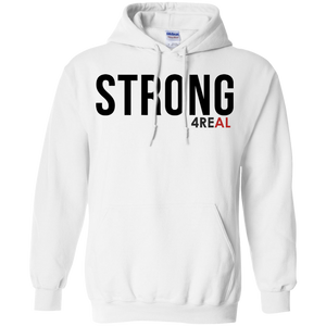 STRONG White Sweatshirt - 4REAL