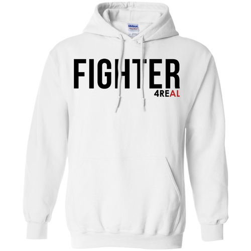 FIGHTER White Sweatshirt - 4REAL