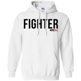 FIGHTER White Sweatshirt - 4REAL