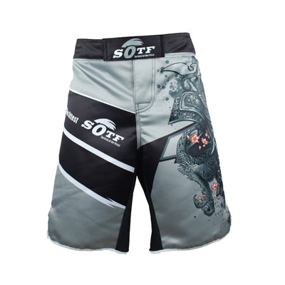 Gray MMA Short - 4REAL