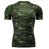 Green MMA Compression Rashguard - 4REAL