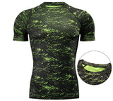 Green MMA Compression Rashguard - 4REAL