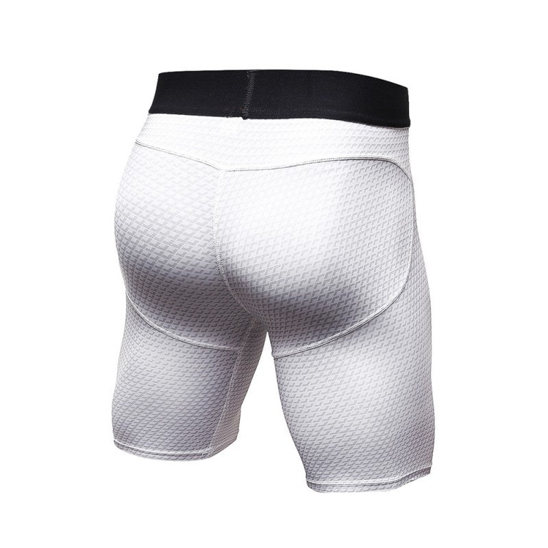 White Training Compression Short - 4REAL