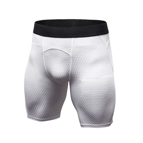 White Training Compression Short - 4REAL