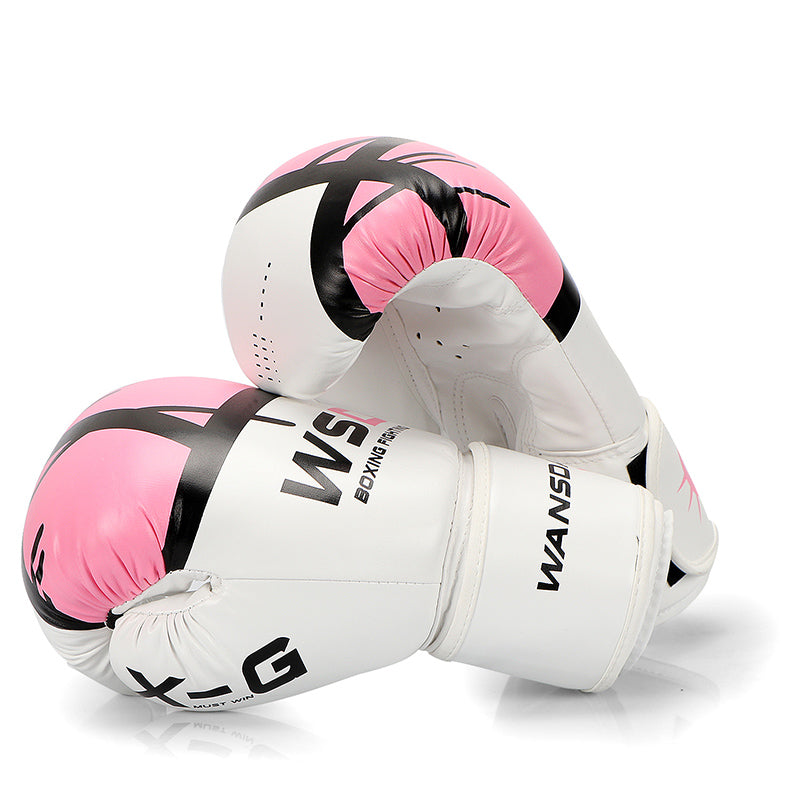 X-G Pink Premium Muay Thai Boxing Gloves - 4REAL