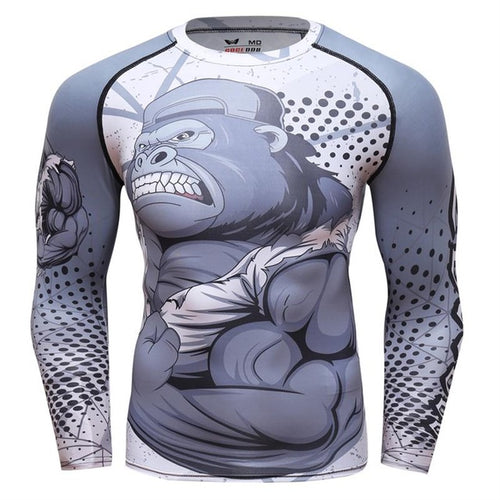 Long Sleeve KONG MMA Rashguard - 4REAL